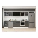 Alvinka 395X240 Cm Mutfak Dolabı, Mb E90S60S45 3 Antrasit Suntalam
