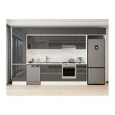 Alvinka 395X240 Cm Mutfak Dolabı, Mbb E90B60S45 1 Antrasit Suntalam