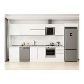 Alvinka 400X222 Cm Mutfak Dolabı, Mb E90S60S50 2 Beyaz Suntalam