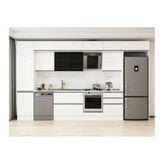 Alvinka 400X240 Cm Mutfak Dolabı, Mbb E90B50S60 3 Beyaz Suntalam
