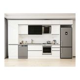 Alvinka 400X240 Cm Mutfak Dolabı, Mbb E90B60S50 3 Beyaz Suntalam