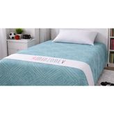 Amazon Ev Pamuk Dokuma Tek Kişilik Pike 160*240 Cm Turkuaz A20