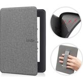 Amazon Kindle Basic 2022 2024 E-Kitap Okuyucu Kılıfı - Gri