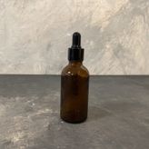 Amber Dereceli Damlalıklı Cam Şişe 100ml
