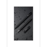 Ambition All Black Tükenmez Kalem, Uç, Çevirme Mekanizmalı, Krom Kapak, Siyah Refil