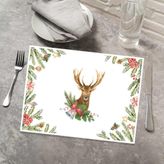 AMERİKAN SERVİS - SNOW DEER - 6'LI