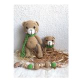 Amigurumi çiko ayıcık set