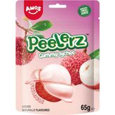 Amos Aromalı Peelerz Gummy Lychee 65G - 65 gr