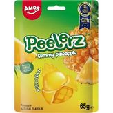 Amos Peelerz Gummy Pineapple 65G - 65 gr