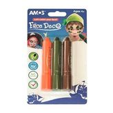 Amos Yüz Boyası 3 Renk