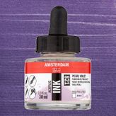 Amsterdam 30 ml Pearl Violet Akrilik Mürekkebi