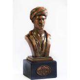 Anadolia Yunus Emre Mermerit Büst Heykel