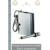 #Anahtarlık Rüzgarda Sönmez Paslanmaz Çelik Şık Tasarım Fonksiyonel Pratik Sönmez Metal Kibrit Anahtarlık