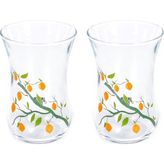Anason İşleri Limon Ara Çay Bardağı 2'li Set - 90 ml - Şeffaf