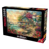 Anatolian 3964 Mavi Konak 2000 Parça Puzzle