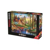 Anatolian 4000 Parça Taş Ev Puzzle
