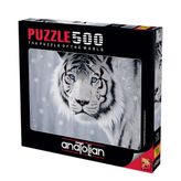 Anatolian Beyaz Kaplan 3613 500 Parça Puzzle