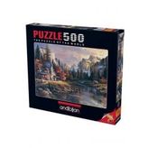 Anatolian Vadinin Sonundaki Ev 500 Parça Puzzle