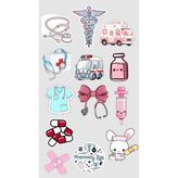 Anatomi Sticker Telefon Laptop Notebook Tablet Defter Matara Stiker Etiket ST1653