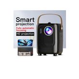 Android Mini Projeksiyon Cihazı Wifi Bluetooth Usb 4K 1080P Ev Sinema Yansıtma Cihazı Siyah