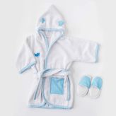 Andywawa AC21827RP Bayb Home Erkek Bebek Mavi Bornoz Takımı