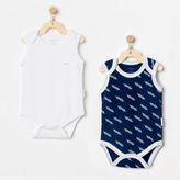 Andywawa Basic 2'li Bebek Body AC24701 Lacivert 9-12 Ay