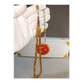 Anemore Collection HARELİ ATEŞ KEHRİBAR TESBİH