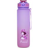 Anemoss Denizci Kız Tritan 1000 ml Mor Matara
