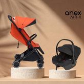 Anex Air-X Kabin Boy Seyahat Sistem Turuncu Bebek Arabası