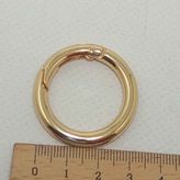 Angel Çanta Aksesuar 2.5 Cm Gold Yaylı Halka