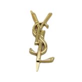 Angel Çanta Aksesuar 7x3 cm Gold Ysl Metal Plaka Etiket Süs