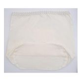 Angel Çanta Aksesuar Krem 25X12 Cm Oval Tabanlı Dikilmiş Fermuarsız Astar
