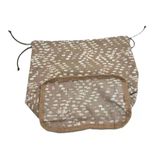 Angel Çanta Aksesuar Örgü Çantaya Hazır Astar Tabanlı Büzgülü 22X12 Cm Vizon Renk