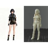 Anime Girl Figure - Detaylı Tasarım Estetik Anime Kız Figürü - Koleksiyonluk Biblo, Oyuncu Masası Aksesuarı ve Oda Dekoru - Anime Severler İçin Şık ve Yaratıcı Hediye boyanabilir biblo