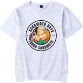 Anime Sakamoto T-Shirt - Beyaz