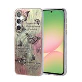anka cep cep telefonu aksesuarları Galaxy A56 ile Uyumlu Blade Aynalı Desenli Kapak Kılıf Desen 6, Blade-Samsung A56-Kılıf