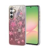 anka cep cep telefonu aksesuarları Samsung ile Uyumlu Galaxy A56 Kılıf Blade Aynalı Desenli Kapak Desen 7, Blade-Samsung A56-Kılıf