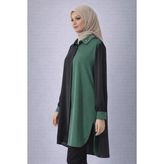 Anka Stil Bayan Gömlek - S - M - 01-Siyah