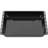 Ankastre Emaye Derin Parlak Fırın Tepsisi 45,5*37,5*3,5 cm - siyah