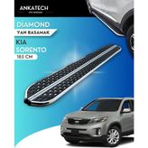 Ankatech Kia Sorento 3 Diamond Krom Yan Basamak 185 cm 2014-2020