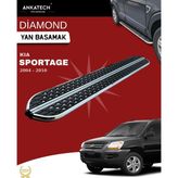 Ankatech Kia Sportage 2 diamond krom Yan Basamak 173 cm 2004-2010