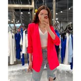 Annabel Ceket Neon Pembe - S - --