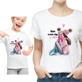 Anneler Günü Tshirt Model 797609 - Beyaz - XL