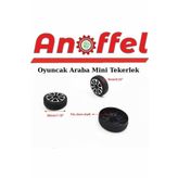 Anoffel Oyuncak Araba Mini Tekerlek 25 MM 120 ADET