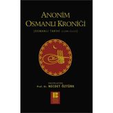 Anonim Osmanlı Kroniği - Necdet Öztürk