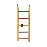 Ans Boncuklu Ahşap Merdiven Kuş Oyuncağı 23cm