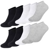 Anthony Jackson 10'lu Kutu BAMBU Premium Dikişsiz Bay - Bayan Sneaker Çorap (FRANKO, 43-46)