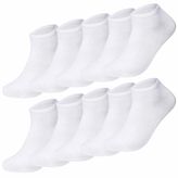 anthony jackson 10'lu Kutu Premium Dikişsiz Erkek Bayan Sneaker Çorap (as8, numeric, numeric_35, numeric_49, SANTANA, 39-42)