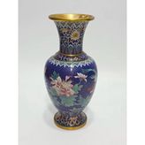 Antika Cloisonne Mini Vazo 25,50cm 017
