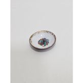 Antika Cloisonne Minyatür Tabak 6cm 167